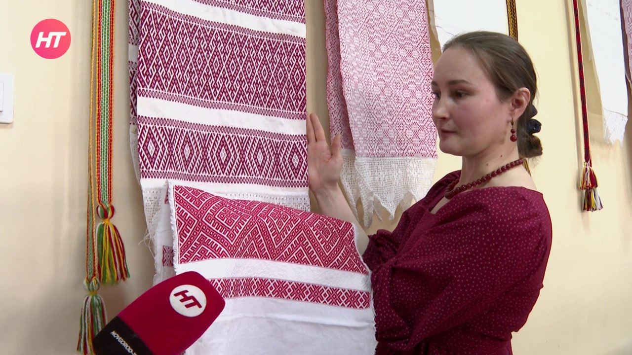 Новгородские мастерицы осваивают вышивку «набор»