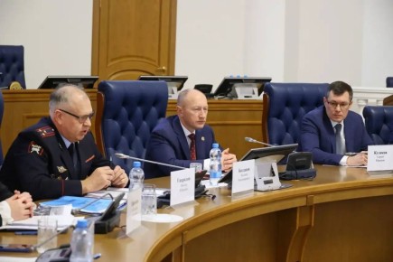 В правительстве региона прошло заседание комиссии по безопасности дорожного движения