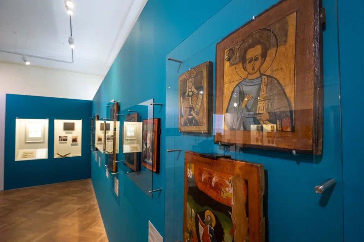 На выставке в Новгородском музее-заповеднике можно увидеть народные иконы XVIII–XX веков