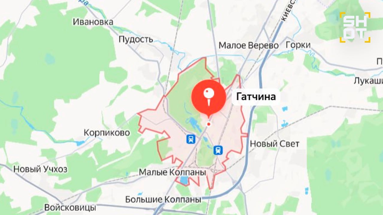 Несколько взрывов прогремело в районе Гатчины Ленинградской области