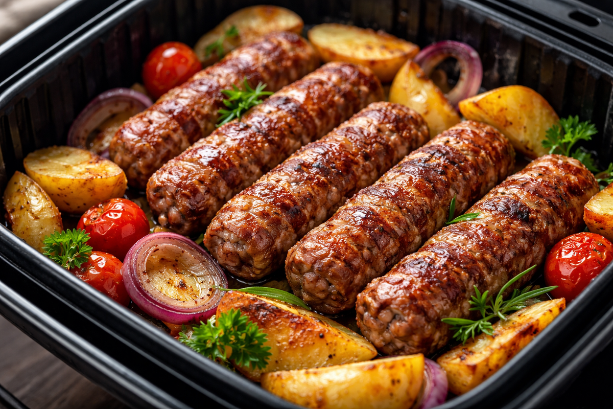 Как приготовить сочные чевапчичи в аэрогриле: секреты мастерства