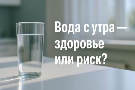 Утреннее питьё воды: правда или миф о пользе?