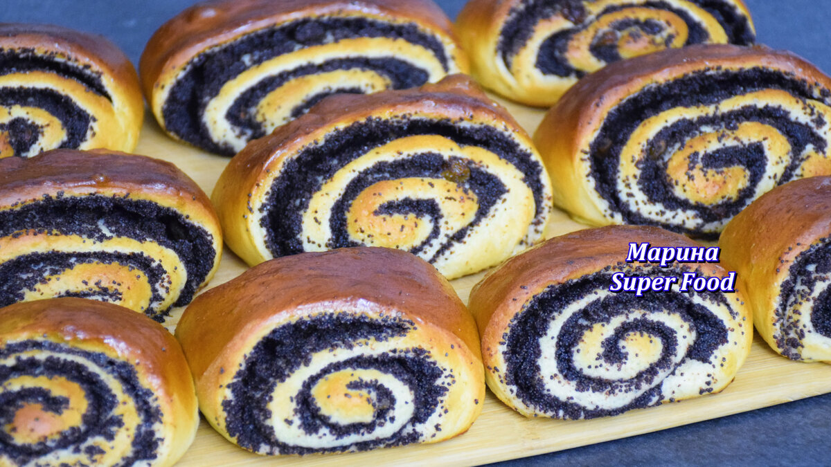 Пышные булочки с маковой начинкой: идеальный десерт для праздника