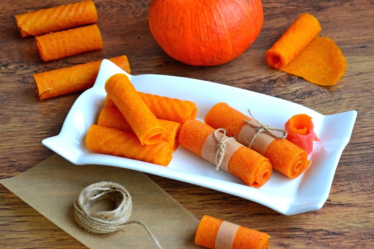Вкусная и полезная сладость — пастила из тыквы впрок