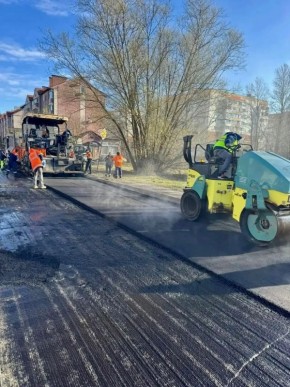 В Великом Новгороде обновляют улицу Завокзальную