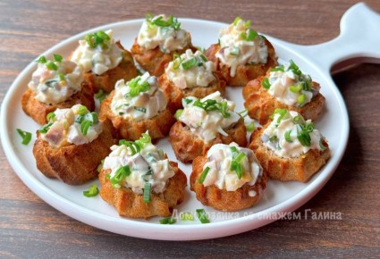 Профитроли с селедкой: изысканная закуска для любых торжеств