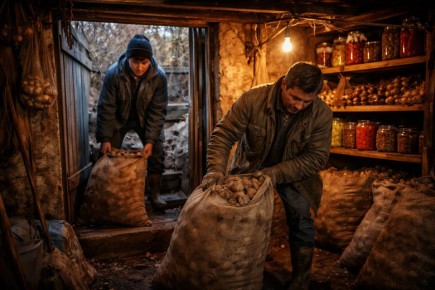 Как зимние запасы картошки открывают тайны семейных ценностей