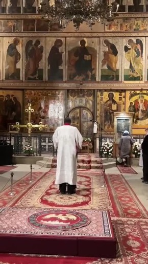 Съемочная группа НТ готовится к прямой трансляции Пасхального богослужения