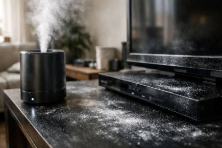 Почему увлажнитель оставляет белый налет и как с этим справиться