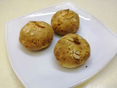 Ароматные творожные булочки с яблоком и корицей