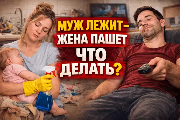 Мужчина отдыхает, а женщина трудится: как изменить эту систему