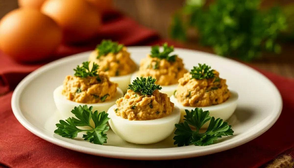 Яйца, фаршированные печенью трески: гастрономическая находка для ваших праздников