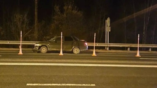 Ночью на М-10 в Валдайском округе 18-летний водитель «ВАЗа» сбил пешехода