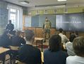 Участник проекта «СВОи Герои 53» провёл «Урок мужества» в посёлке Крестцы