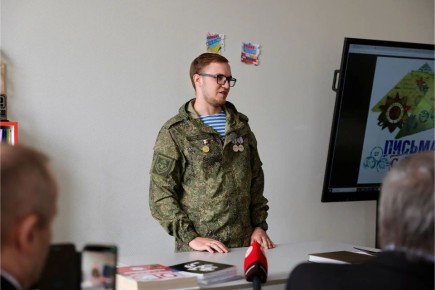 Участник спецоперации Павел Иванов презентовал второе издание сборника «Записки с СВО