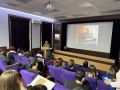 В Пятигорске сотрудник музея Северо-Кавказского ордена Жукова округа Росгвардии прапорщик Екатерина Гобозова провела для студентов Ставропольского краевого училища дизайна лекцию на тему: "Памятники культуры в годы Великой...