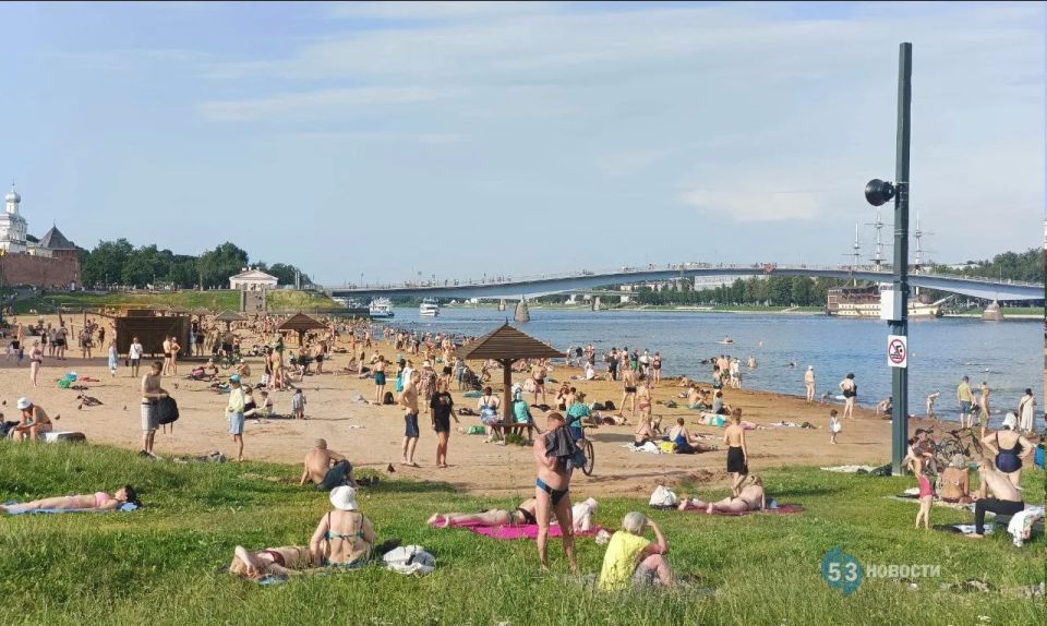 Стало известно, когда в Великом Новгороде начнётся купальный сезон