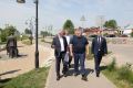 Александр Дронов оценил благоустройство у моста Белелюбского в Боровичах