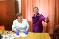 Сегодня в микрорайоне Волховский вновь работал маршрут здоровья