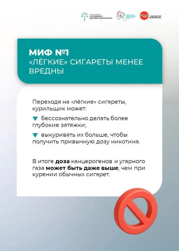 Мифы о курении, которые крадут ваше здоровье Мифы о курении, которые крадут ваше здоровье