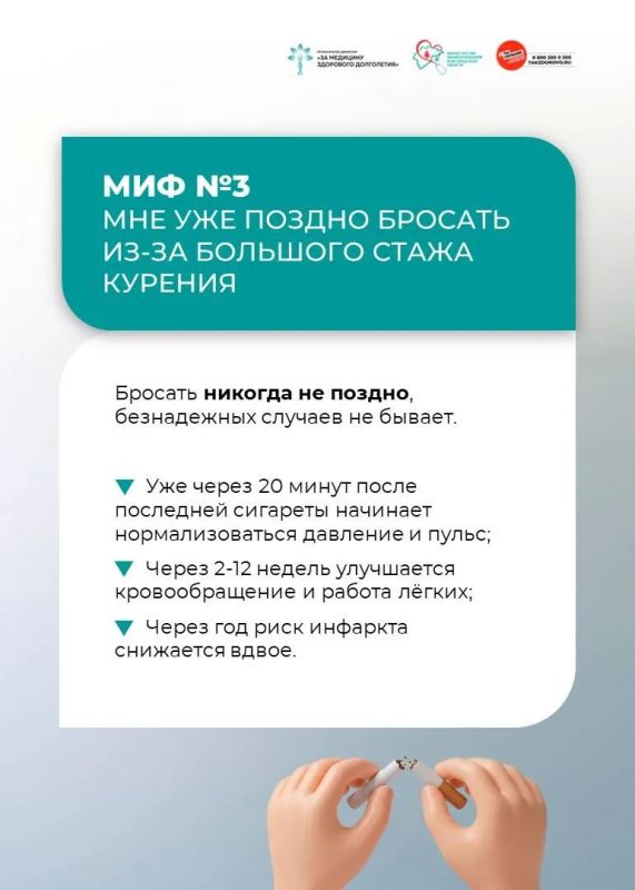 Мифы о курении, которые крадут ваше здоровье Мифы о курении, которые крадут ваше здоровье