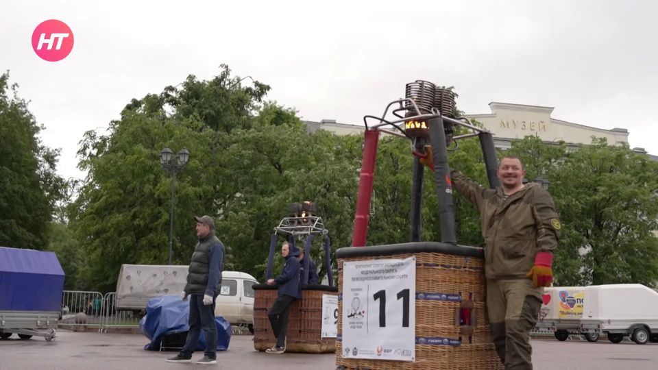 Пилоты аэростатов открыли чемпионат воздухоплавателей в Великом Новгороде