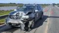 Утром в тройном ДТП в Новгородском округе пострадала 36-летняя женщина