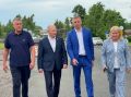 Первый замгубернатора Евгений Богданов проверил ход ремонтных работ на Вяжищском проезде в Великом Новгороде