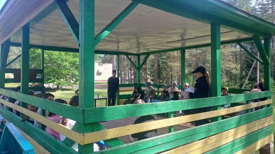 Каникулы под защитой: в лагере «Парус» прошёл день безопасности Каникулы под защитой: в лагере «Парус» прошёл день безопасности