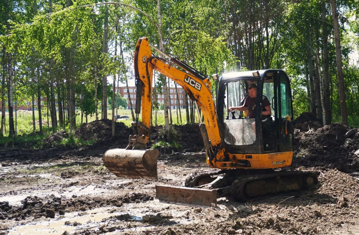 В «Берёзовой роще» продолжается обустройство экодорожек В «Берёзовой роще» продолжается обустройство экодорожек