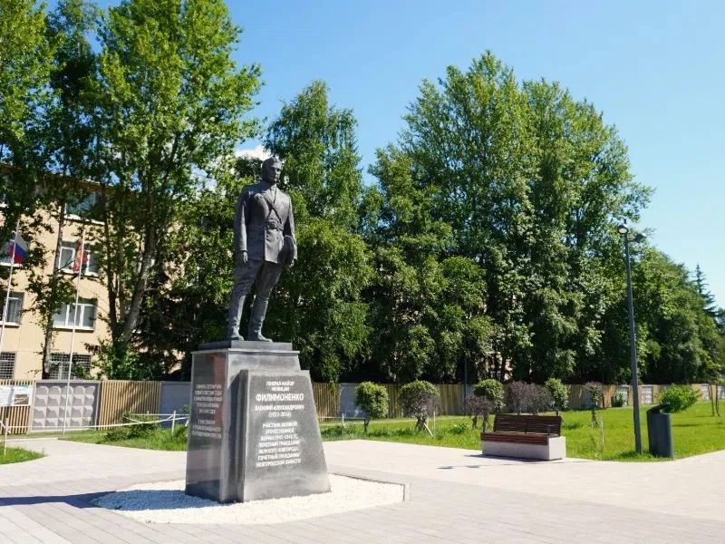 Сквер Защитников Отечества на площади Генерала Филимоненко преображается! Сквер Защитников Отечества на площади Генерала Филимоненко преображается!