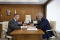 Александр Дронов обсудил ряд тем с министром строительства и ЖКХ России Иреком Файзуллиным
