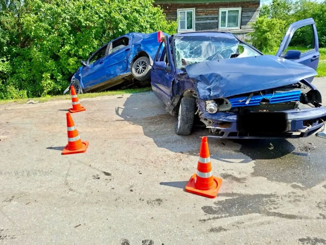 В результате ДТП пострадал водитель В результате ДТП пострадал водитель