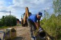 В новгородской деревне Горынево приходит газ