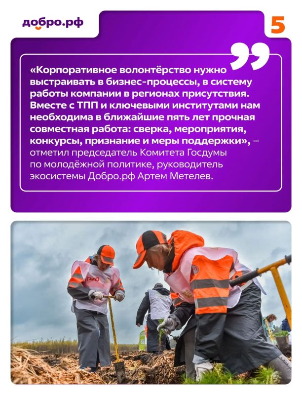 Сегодня День корпоративного волонтёрства Сегодня День корпоративного волонтёрства