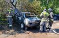 Два автомобиля сгорели при пожарах в Новгородской области