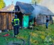 В Новгородском округе пожарные потушили огонь в нежилом здании