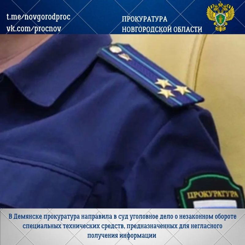 Прокуратура Демянского района направила в суд уголовное дело в отношении местной жительницы