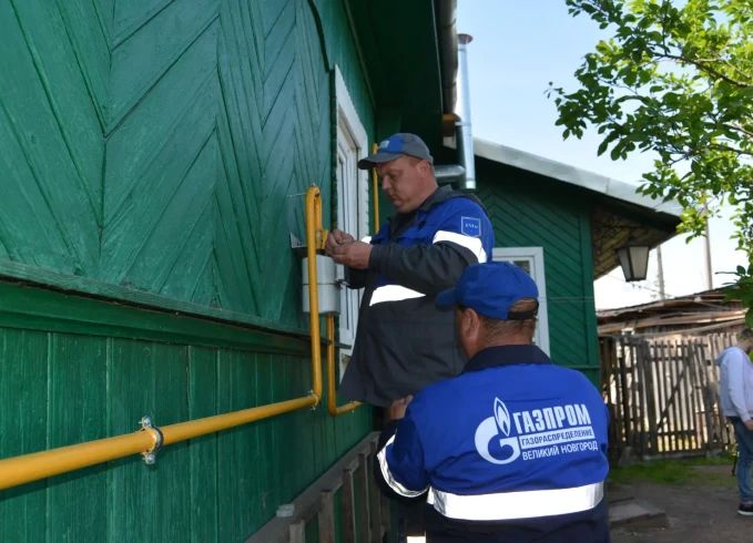 В Парфино введены в эксплуатацию новые газовые сети