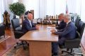 Губернатор Александр Дронов встретился с главой Ростеха Сергеем Чемезовым