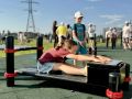 В Веряжском парке Великого Новгорода открыли новую спортплощадку ГТО