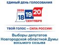 Жеребьевка по определению последовательности размещения наименований и эмблем политических партий в избирательном бюллетене по единому избирательному округу на выборах депутатов Новгородской областной Думы восьмого созыва...