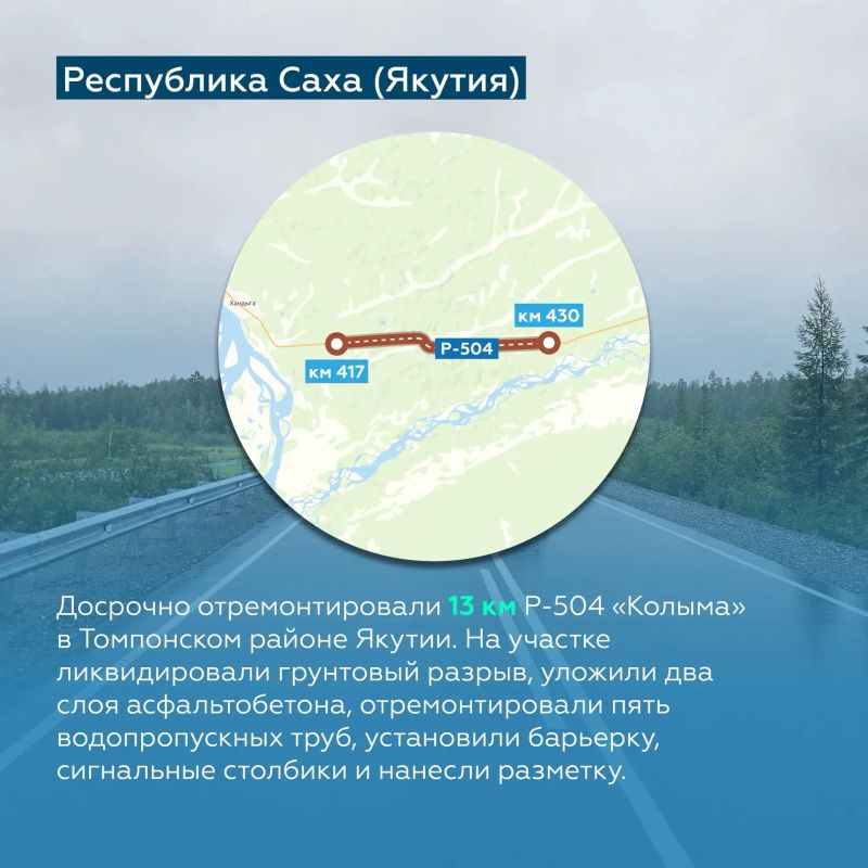 Дорожные работы в разных уголках страны Дорожные работы в разных уголках страны