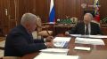 Владимир Путин провел встречу с губернатором Новгородской области Александром Дроновым