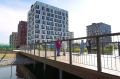 В парке «Чистые пруды» появился новый пешеходный мостик!