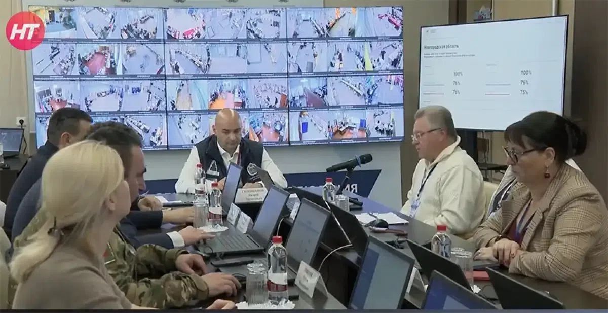 Новгородцы приходят на выборы вместе с домашними питомцами Новгородцы приходят на выборы вместе с домашними питомцами