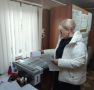 Первый секретарь Новгородского обкома КПРФ, кандидат в депутаты Госдумы РФ по избирательному округу № 136 Ольга Ефимова сегодня, 20 сентября, проголосовала по месту жительства на избирательном участке в посёлке Волховец под...