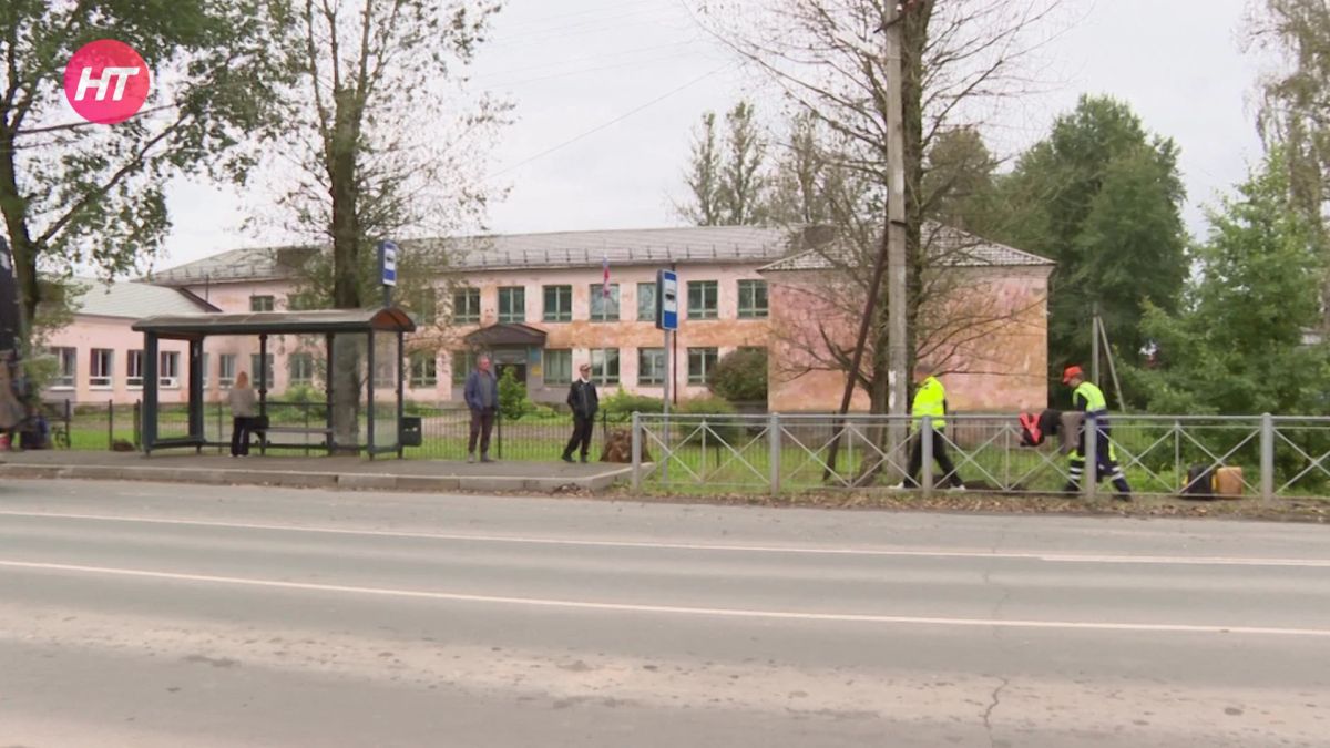 Трубичинские школьники ходят на уроки безопасно благодаря новой дорожке