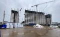 На строящемся в Великом Новгороде кампусе монтируют кровлю
