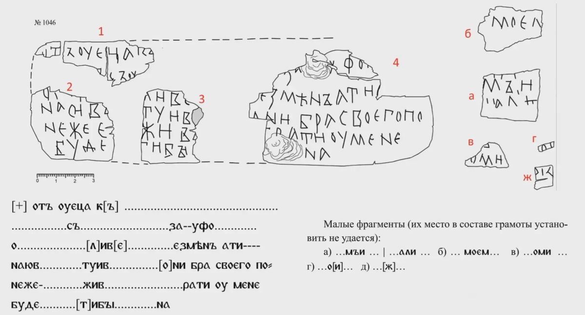 Академик Алексей Гиппиус собрал берестяной «пазл» Академик Алексей Гиппиус собрал берестяной «пазл»